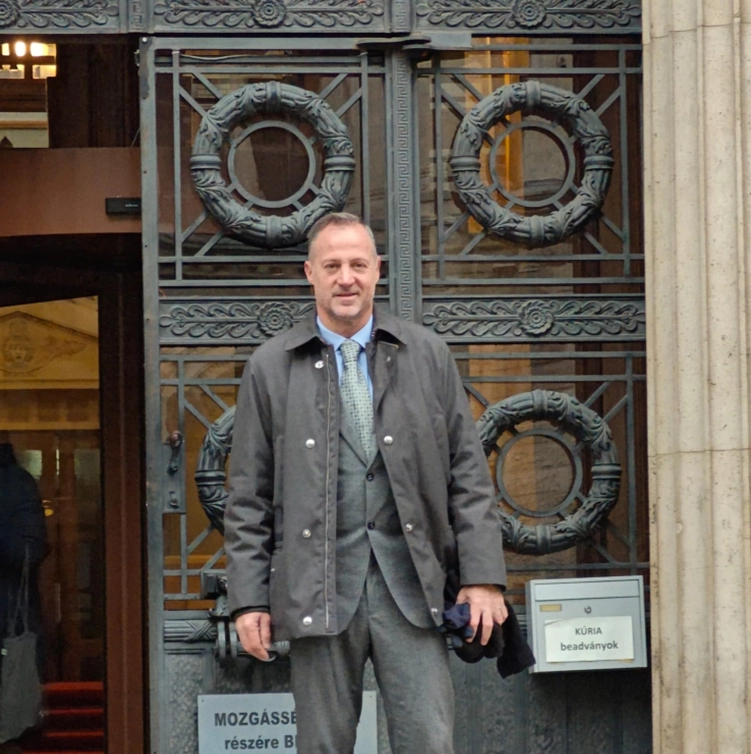 December 2025 – Maître Megyeri at the highest court in Budapest 